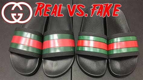 gucci not fake sliders|faux gucci flip flops.